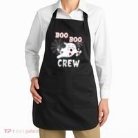 Boo Boo Crew Cute Nurse Ghost Apron thumb 2
