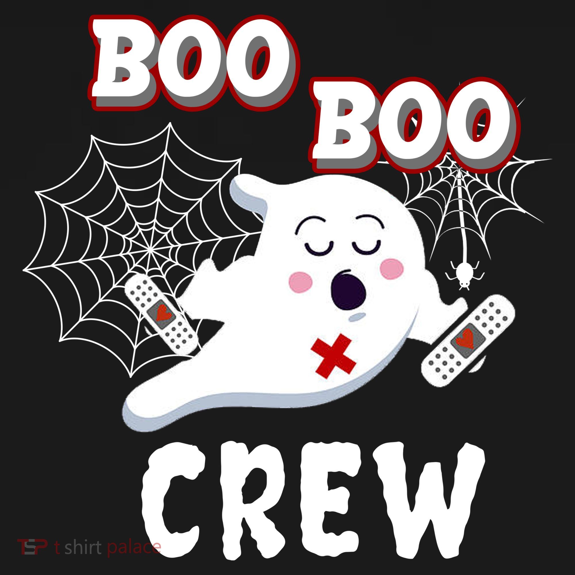 Boo Boo Crew Cute Nurse Ghost Pajama Set