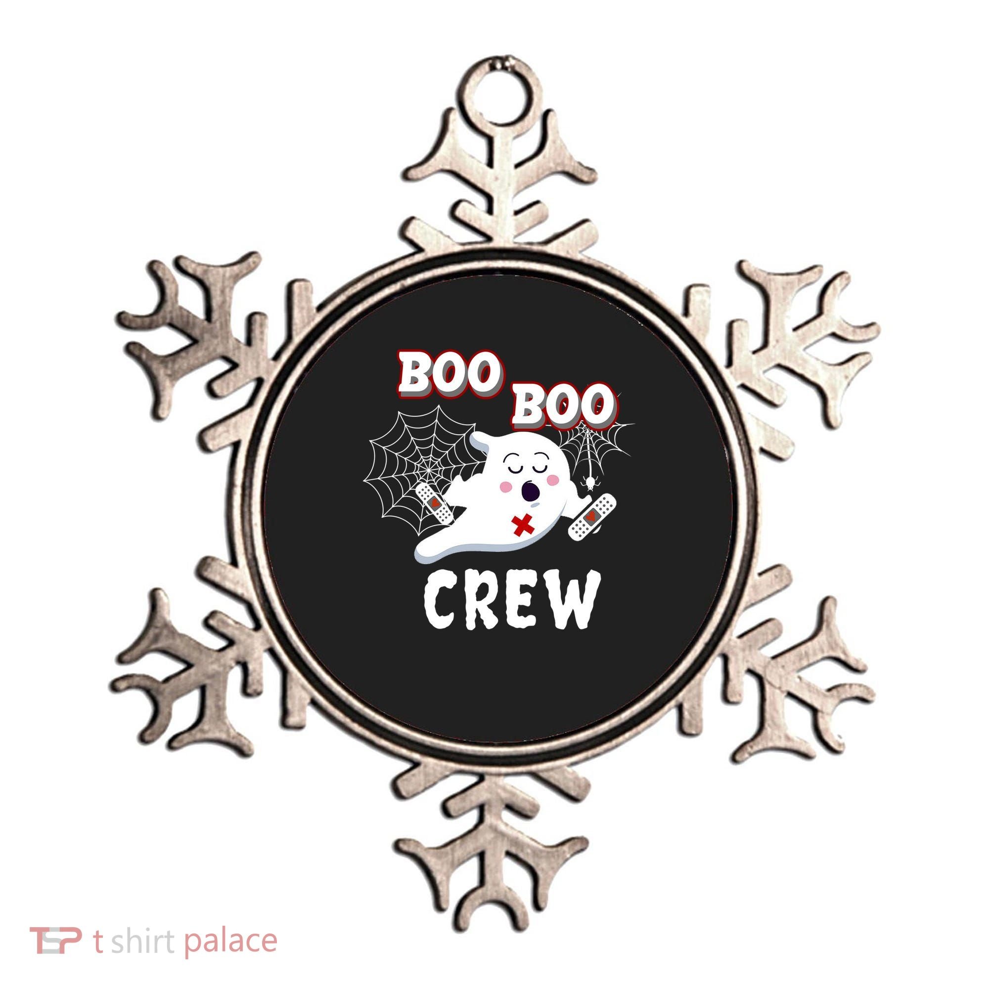 Boo Boo Crew Cute Nurse Ghost Ornament