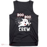Boo Boo Crew Cute Nurse Ghost Tank Top thumb 0
