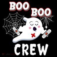 Boo Boo Crew Cute Nurse Ghost Tank Top thumb 6