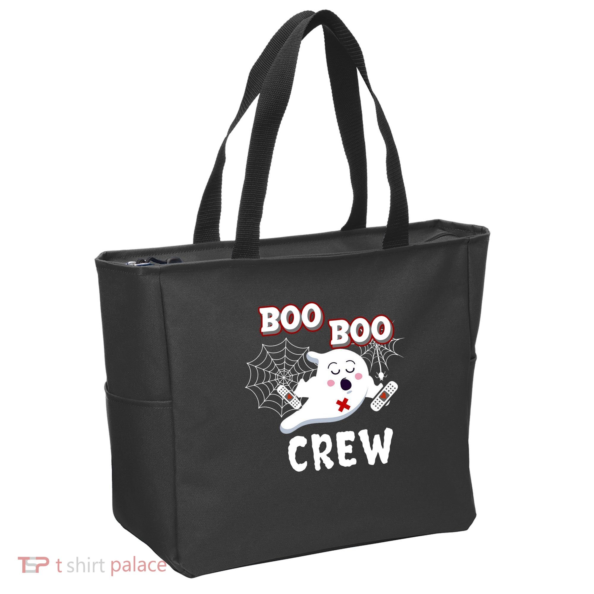 Boo Boo Crew Cute Nurse Ghost Tote Bag
