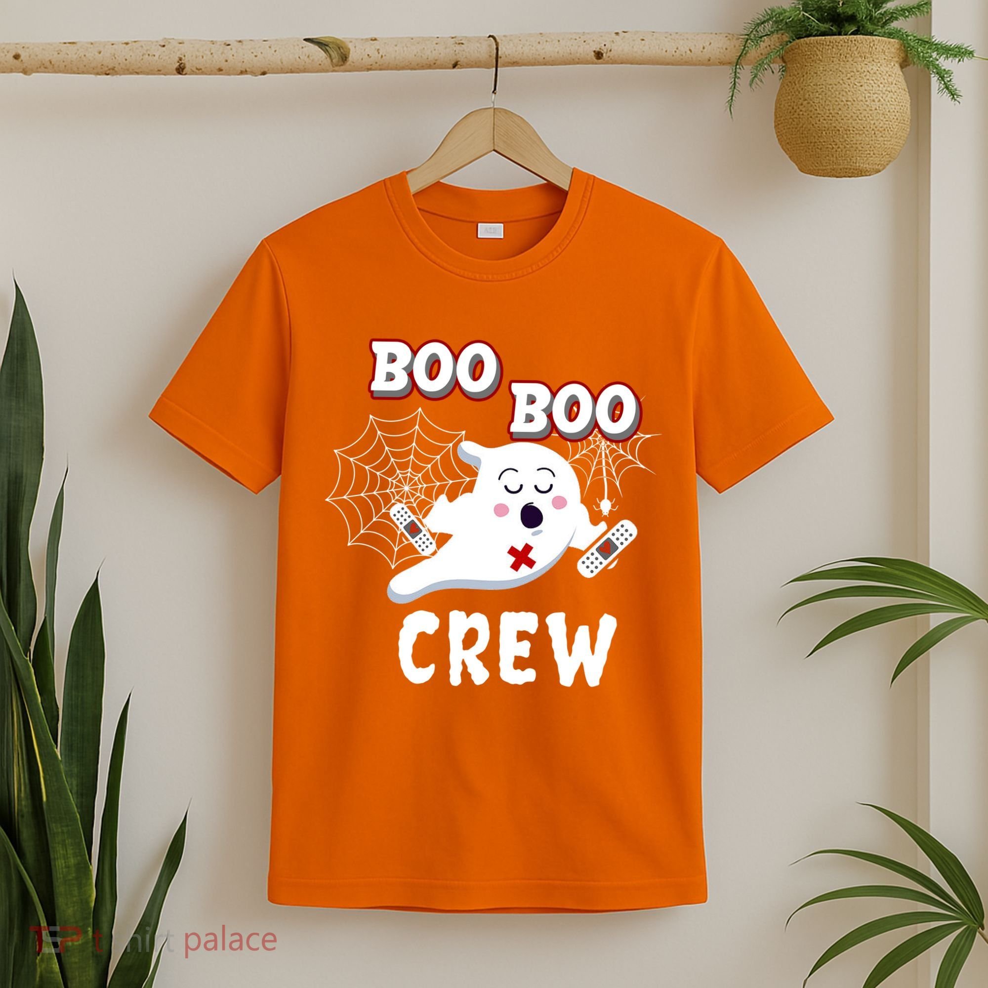 Boo Boo Crew Cute Nurse Ghost T-Shirt
