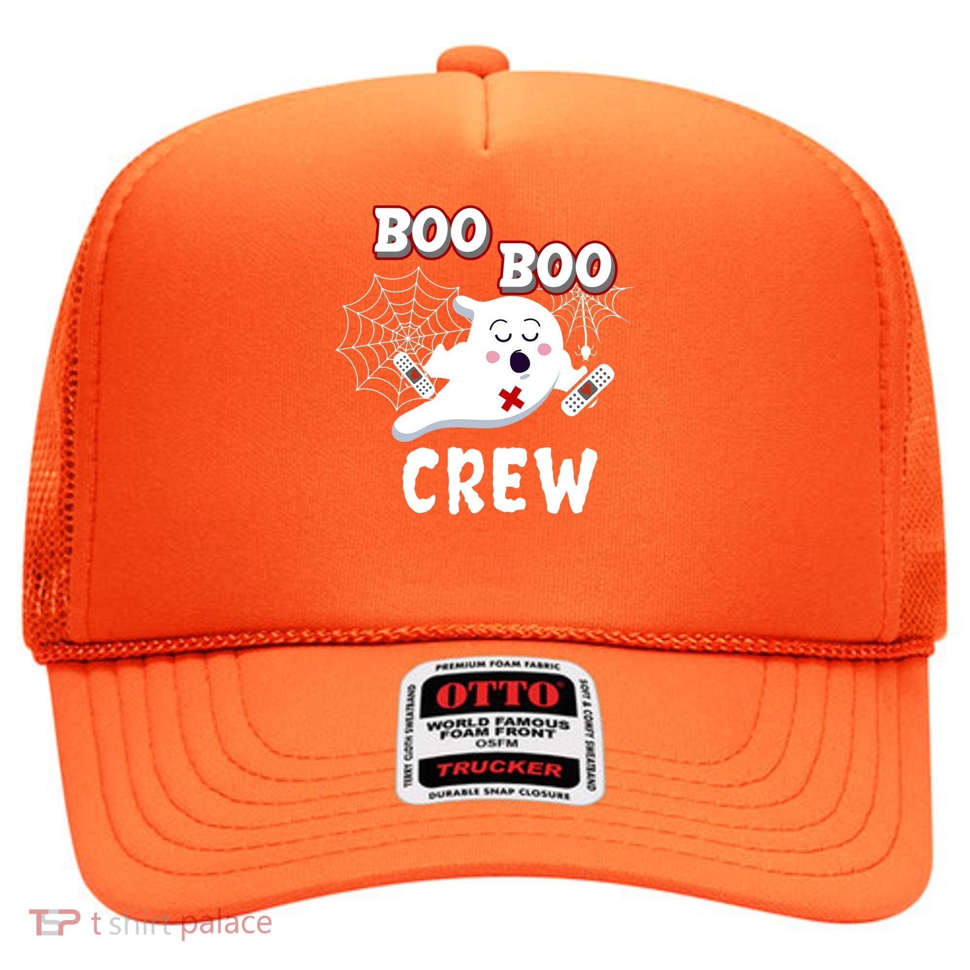 Boo Boo Crew Cute Nurse Ghost Hat