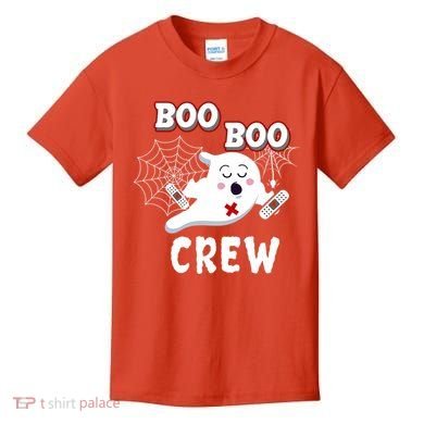 Boo Boo Crew Cute Nurse Ghost Kids T-Shirt