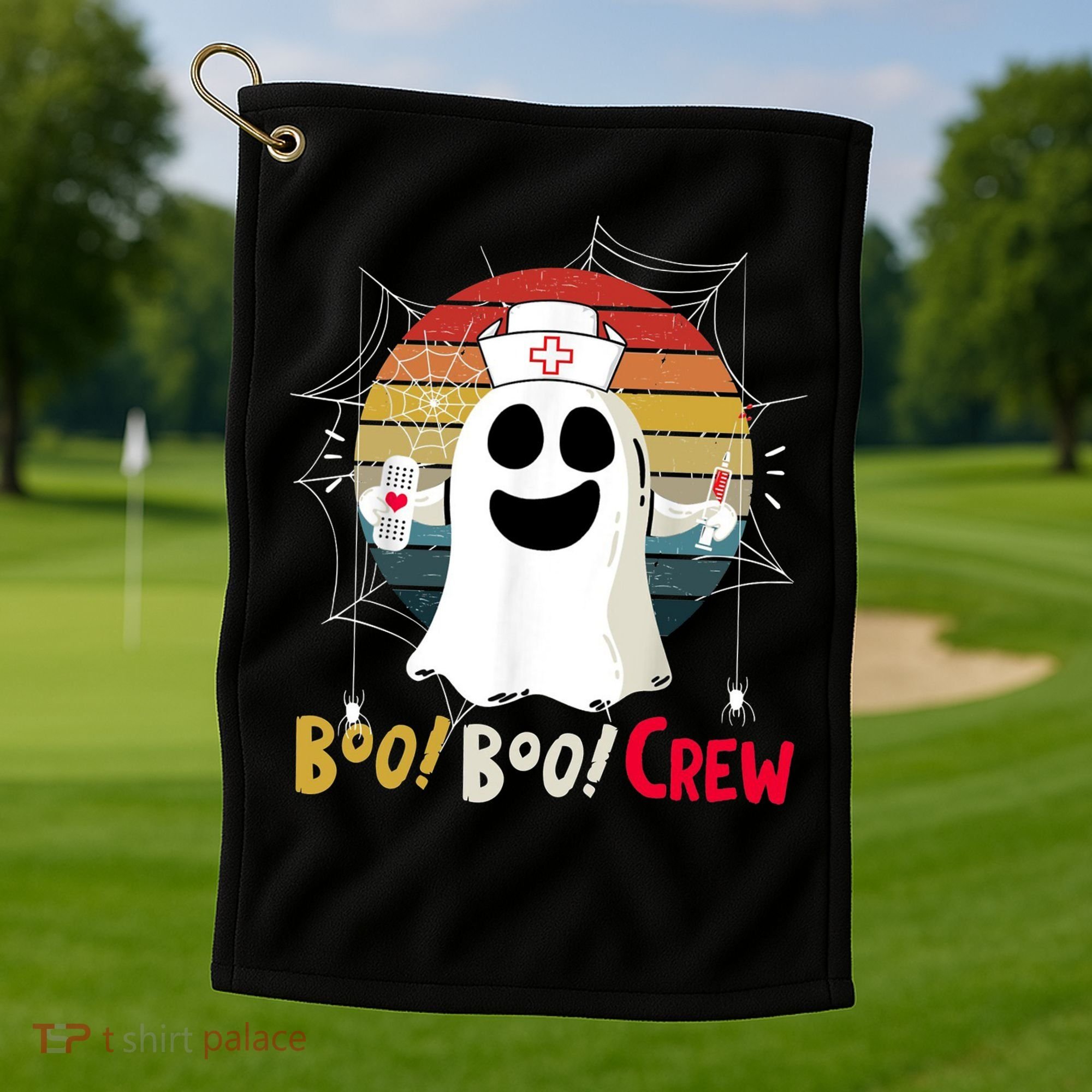 Boo Boo Crew Golf Towel