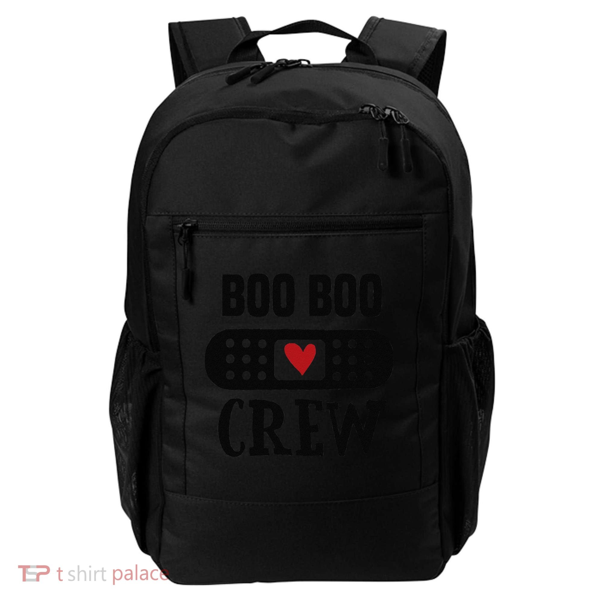 Boo Boo Crew First Aid School Nurse Day Care Teacher Backpack