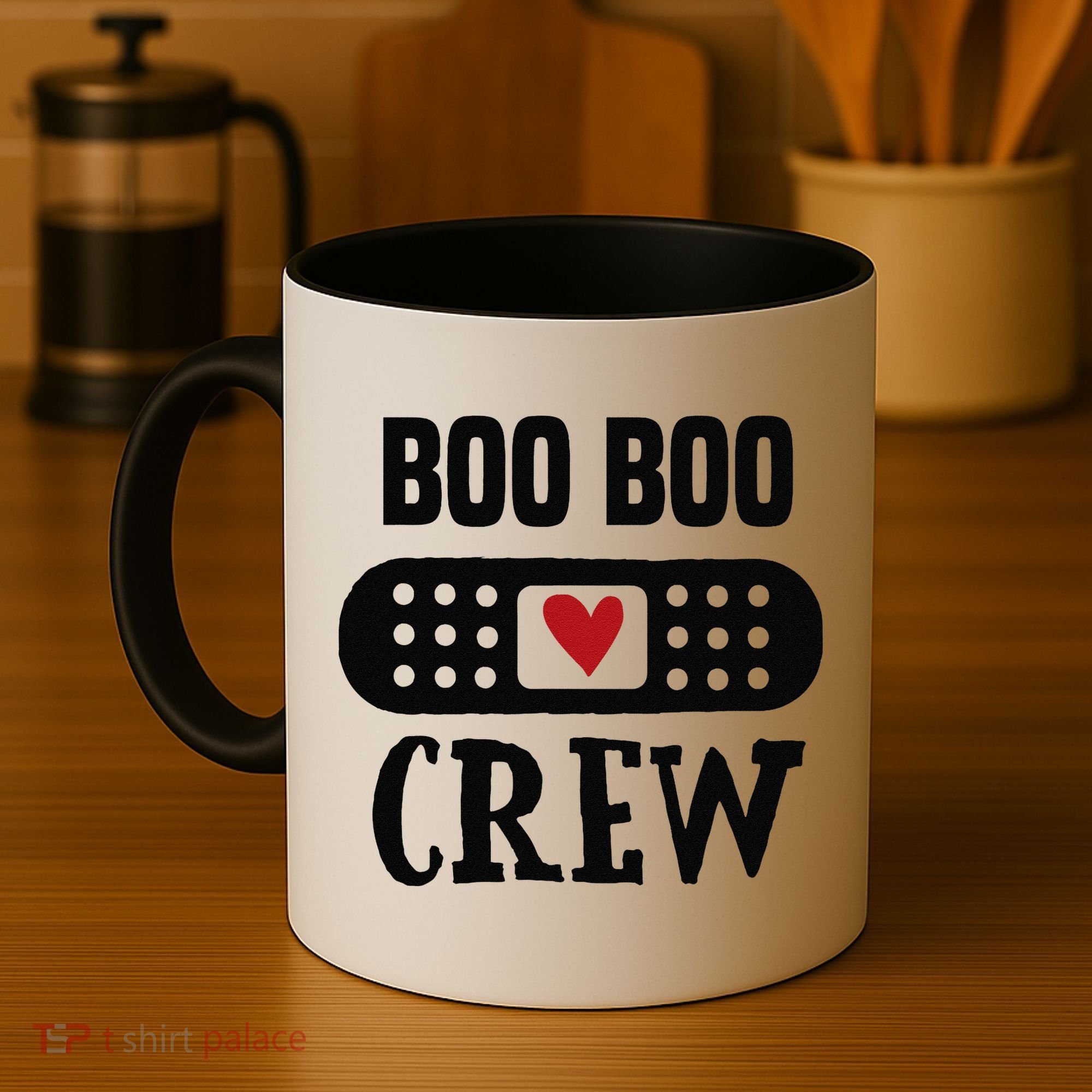 Boo Boo Crew First Aid School Nurse Day Care Teacher Coffee Mug