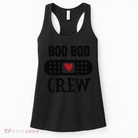 Boo Boo Crew First Aid School Nurse Day Care Teacher Women's Tank Top thumb 0