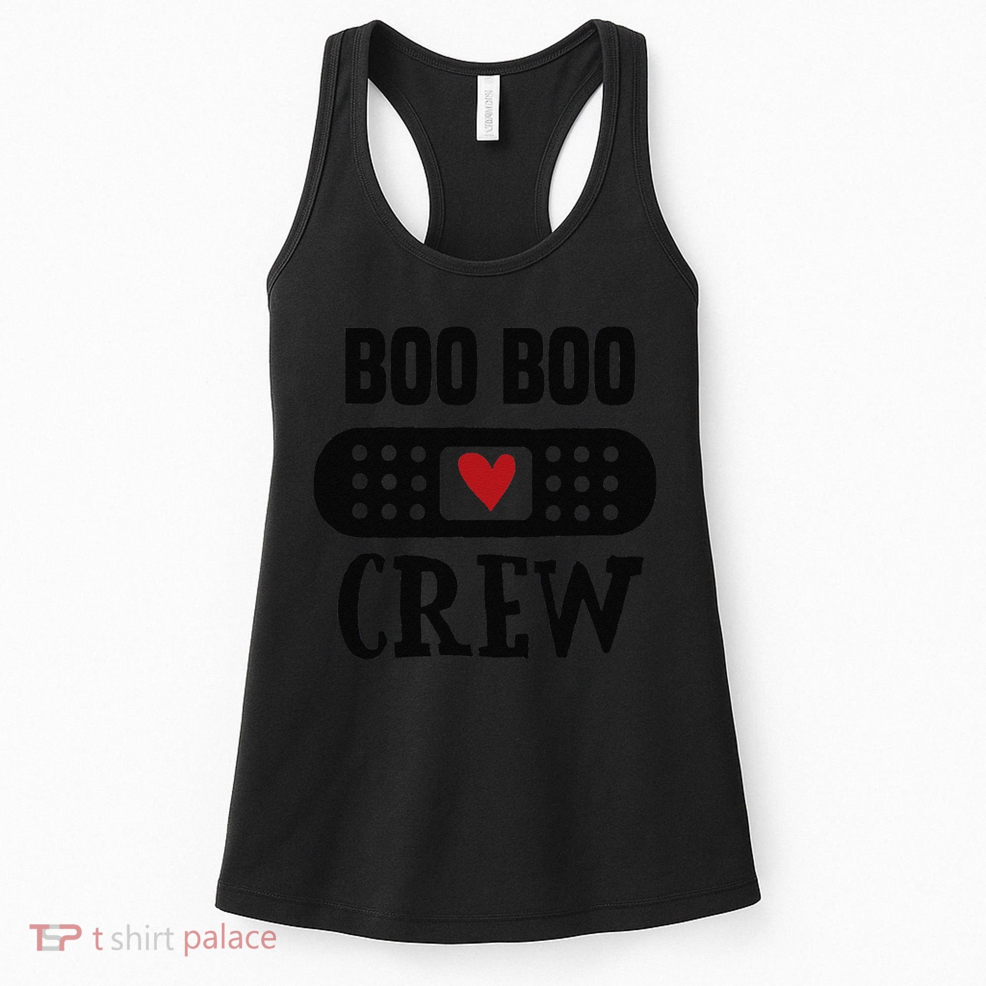 Boo Boo Crew First Aid School Nurse Day Care Teacher Women's Tank Top