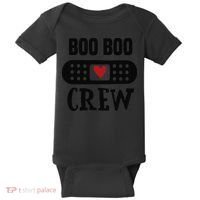 Boo Boo Crew First Aid School Nurse Day Care Teacher Baby Bodysuit thumb 0
