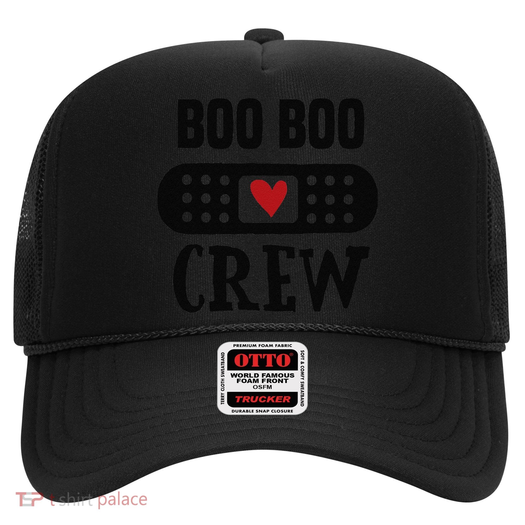 Boo Boo Crew First Aid School Nurse Day Care Teacher Hat