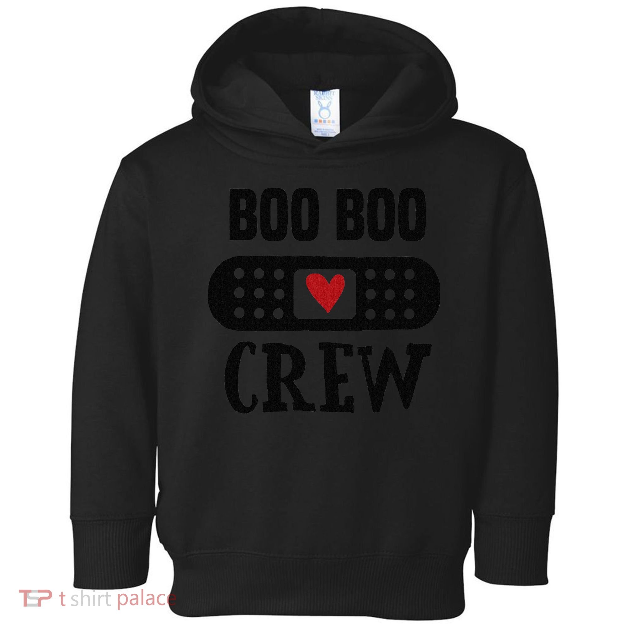 Boo Boo Crew First Aid School Nurse Day Care Teacher Toddler Hoodie