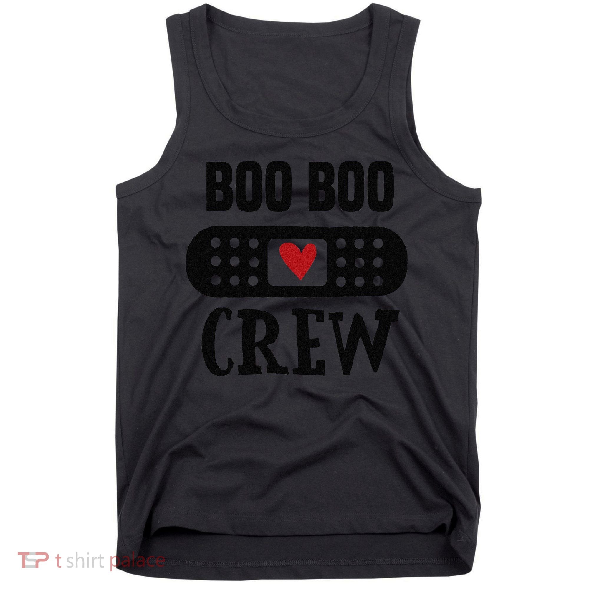 Boo Boo Crew First Aid School Nurse Day Care Teacher Tank Top