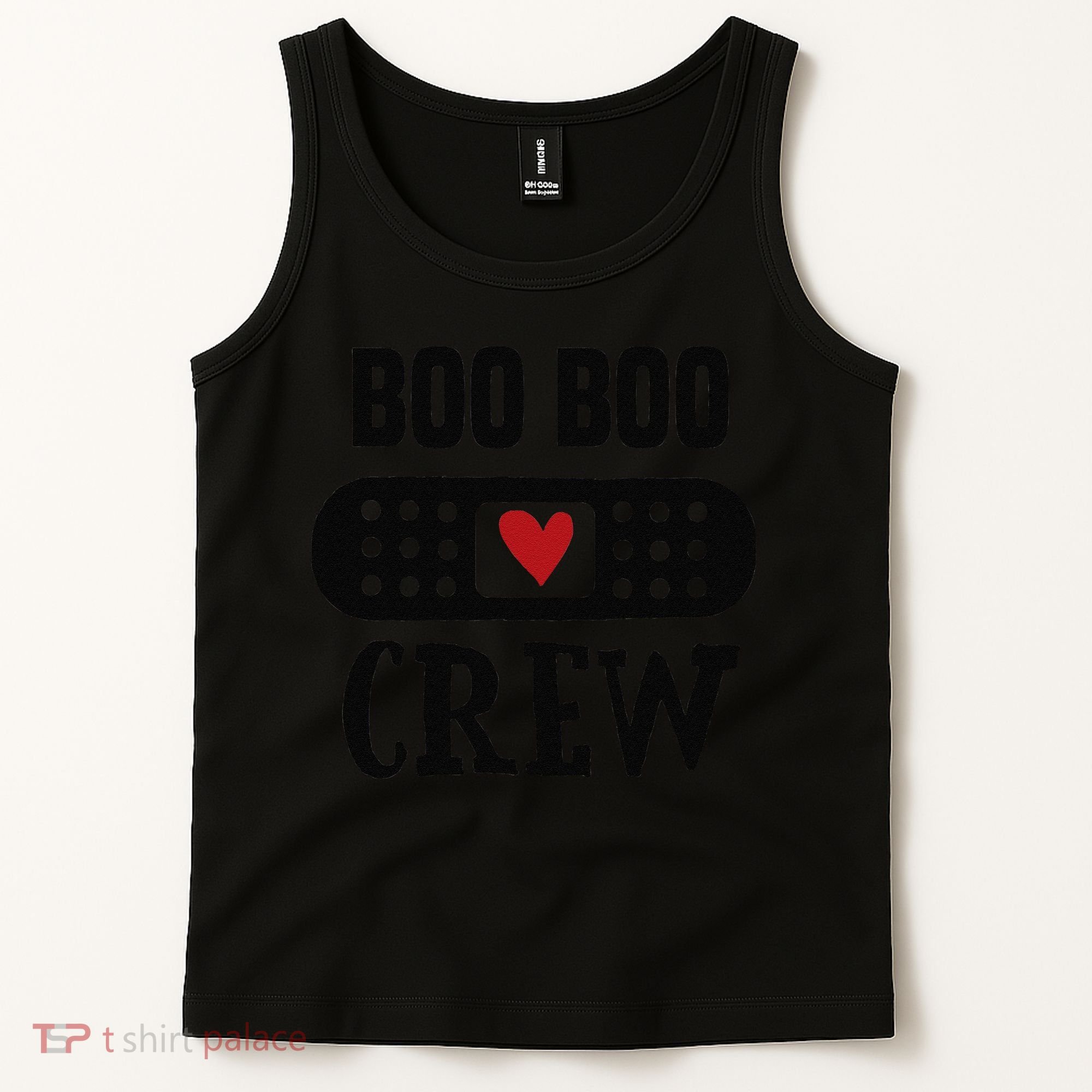 Boo Boo Crew First Aid School Nurse Day Care Teacher Tank Top