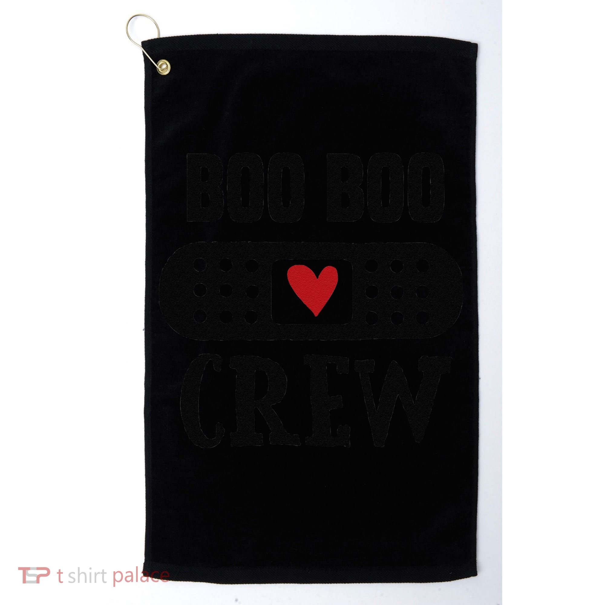 Boo Boo Crew First Aid School Nurse Day Care Teacher Golf Towel