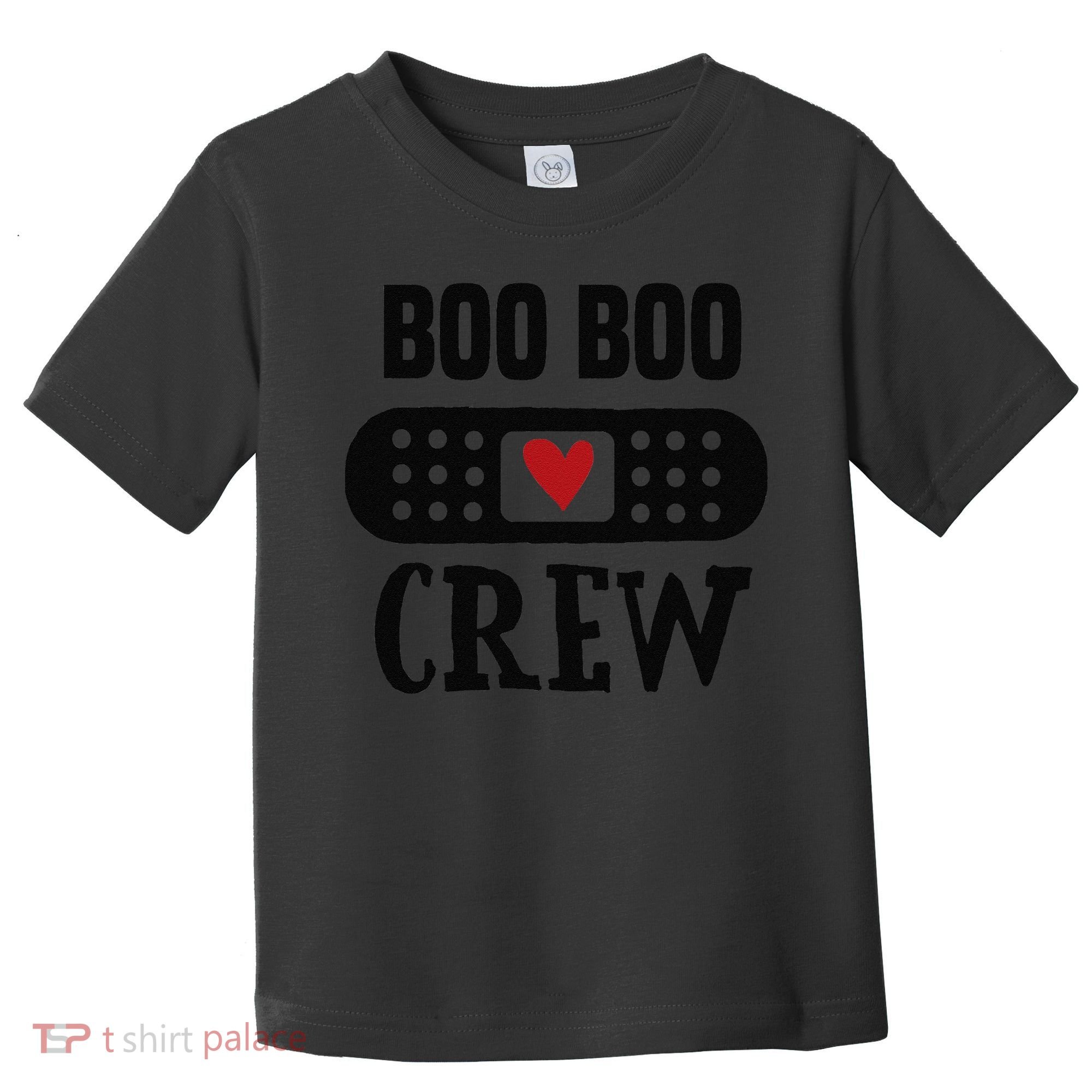 Boo Boo Crew First Aid School Nurse Day Care Teacher Toddler T-Shirt