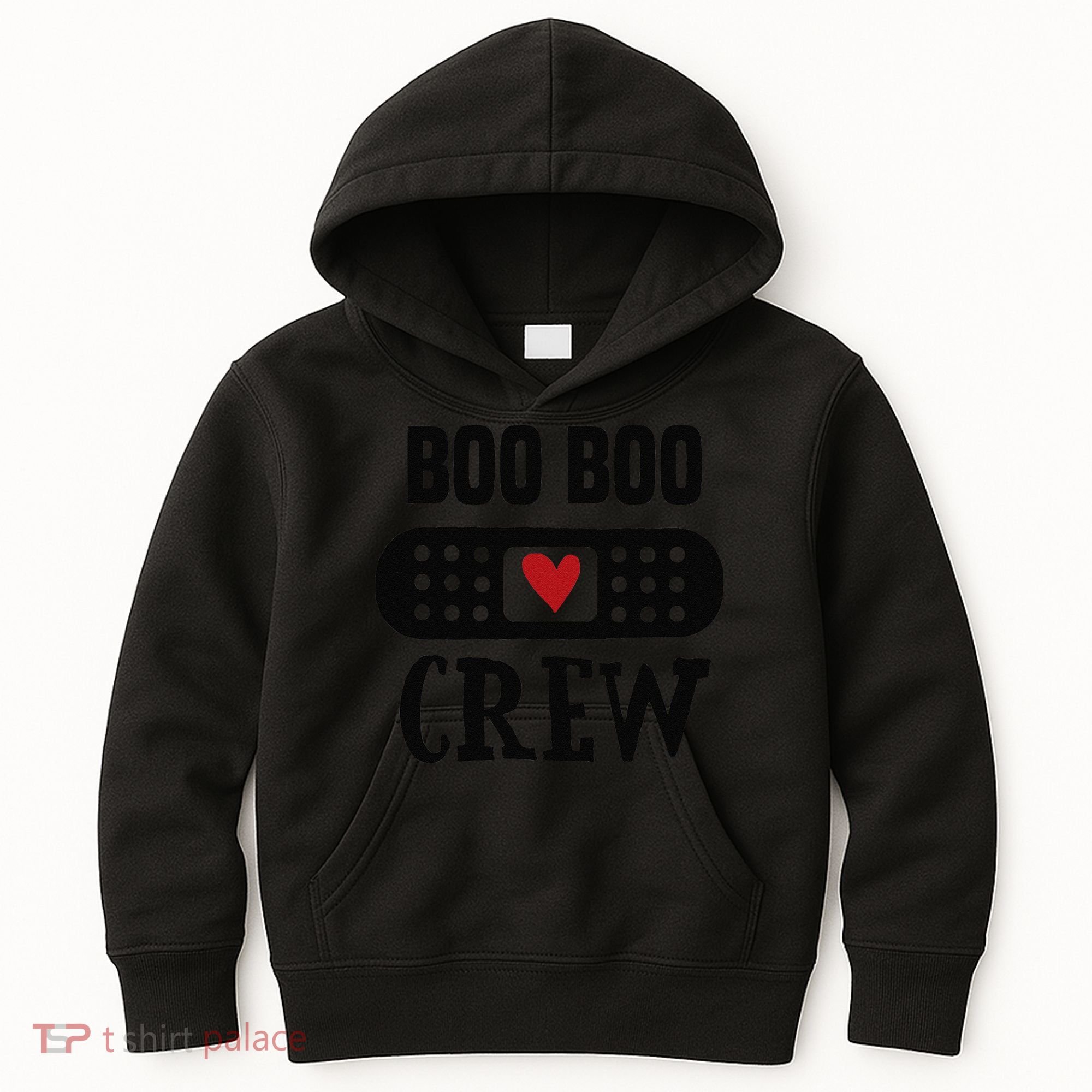 Boo Boo Crew First Aid School Nurse Day Care Teacher Kids Hoodie