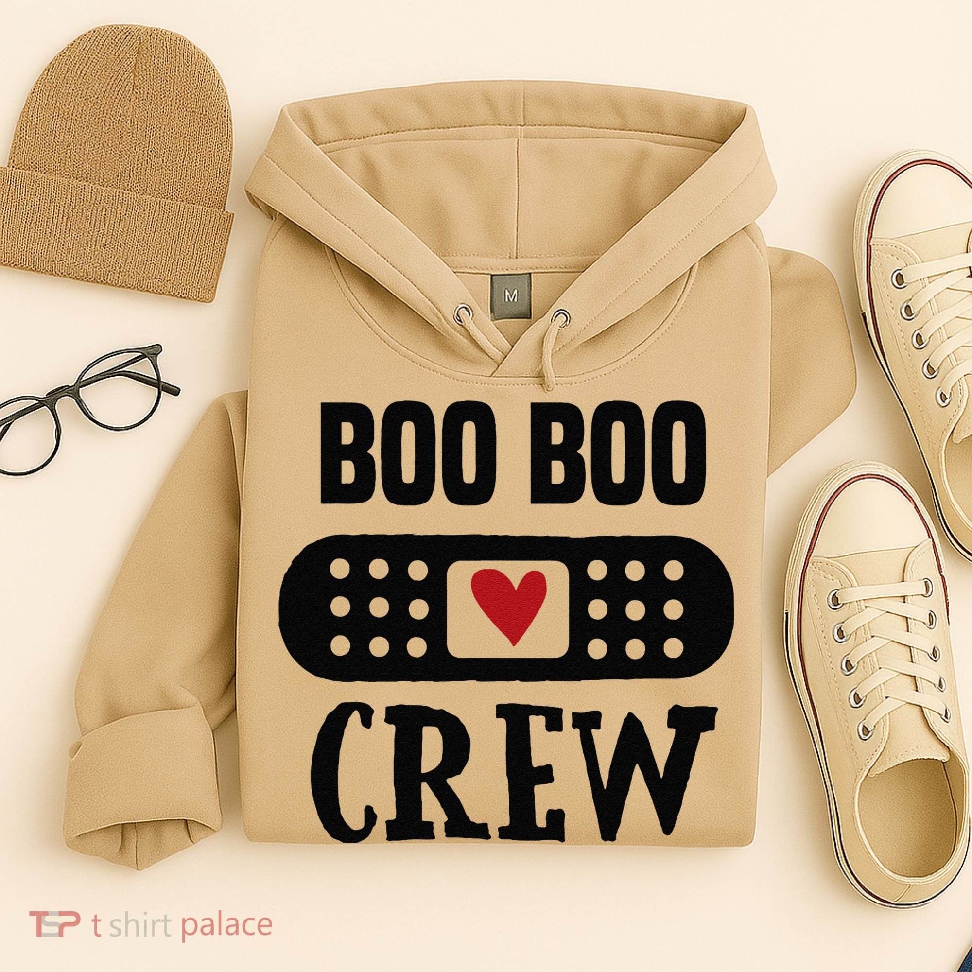 Boo Boo Crew First Aid School Nurse Day Care Teacher Hoodie