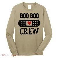 Boo Boo Crew First Aid School Nurse Day Care Teacher Long Sleeve Shirt thumb 0