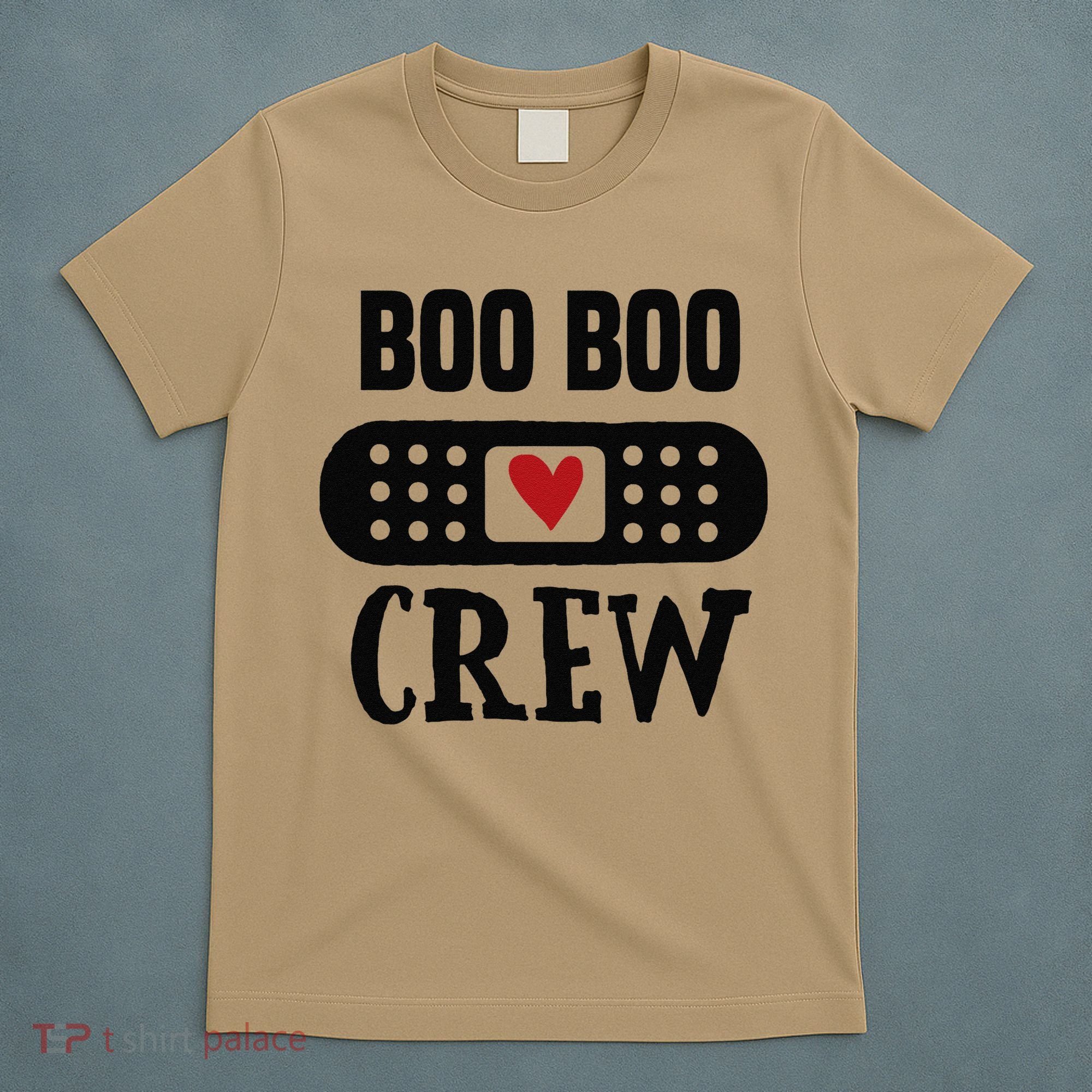 Boo Boo Crew First Aid School Nurse Day Care Teacher T-Shirt