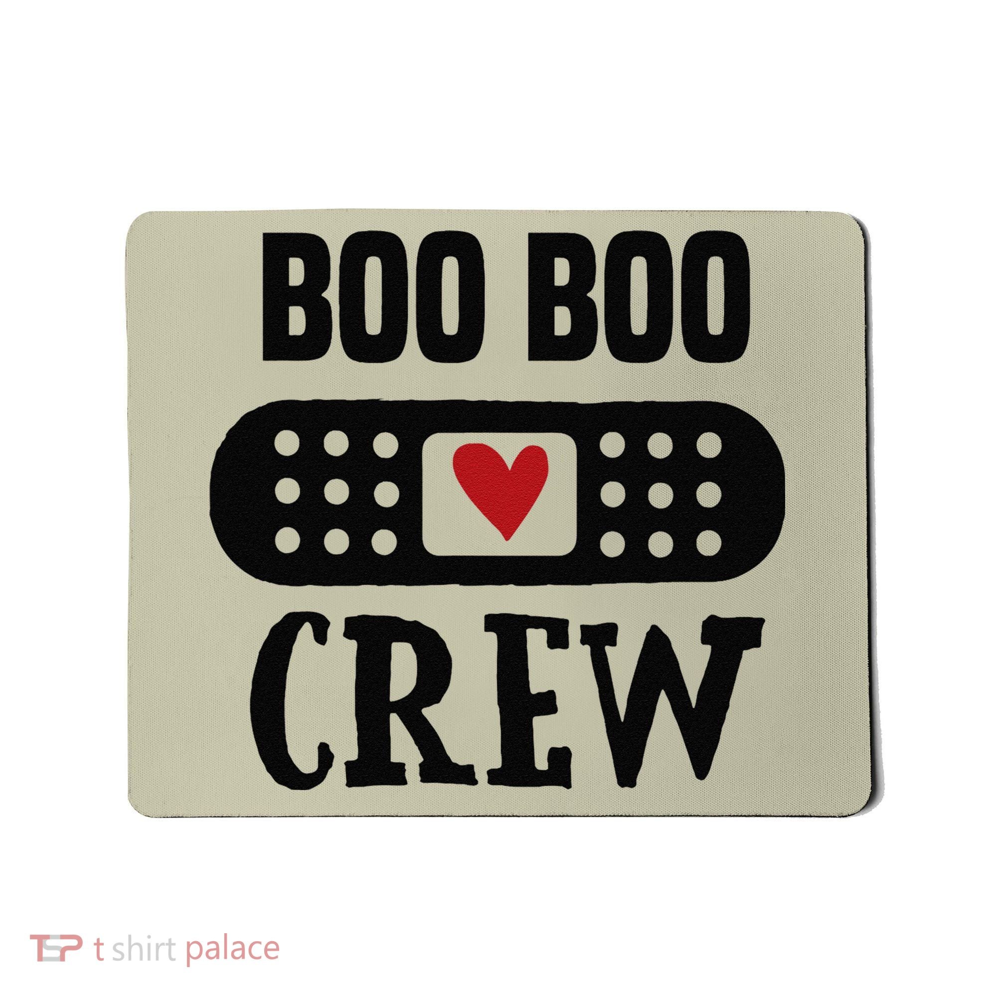 Boo Boo Crew First Aid School Nurse Day Care Teacher Mousepad