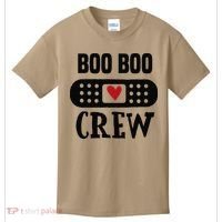 Boo Boo Crew First Aid School Nurse Day Care Teacher Kids T-Shirt thumb 0