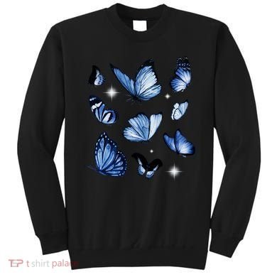 Blue Butterflies Cute Gift Sweatshirt