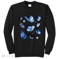Blue Butterflies Cute Gift Sweatshirt thumb 0