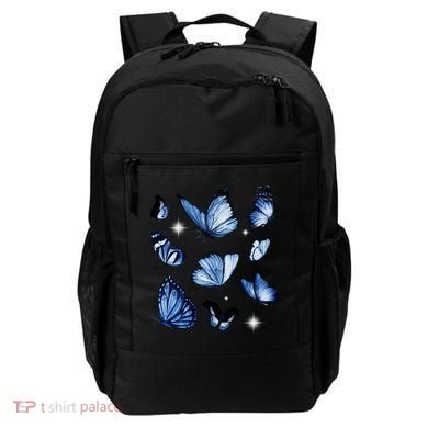Blue Butterflies Cute Gift Backpack