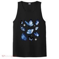 Blue Butterflies Cute Gift PosiCharge Competitor Tank thumb 0