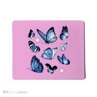 Blue Butterflies Cute Gift Mousepad thumb 0