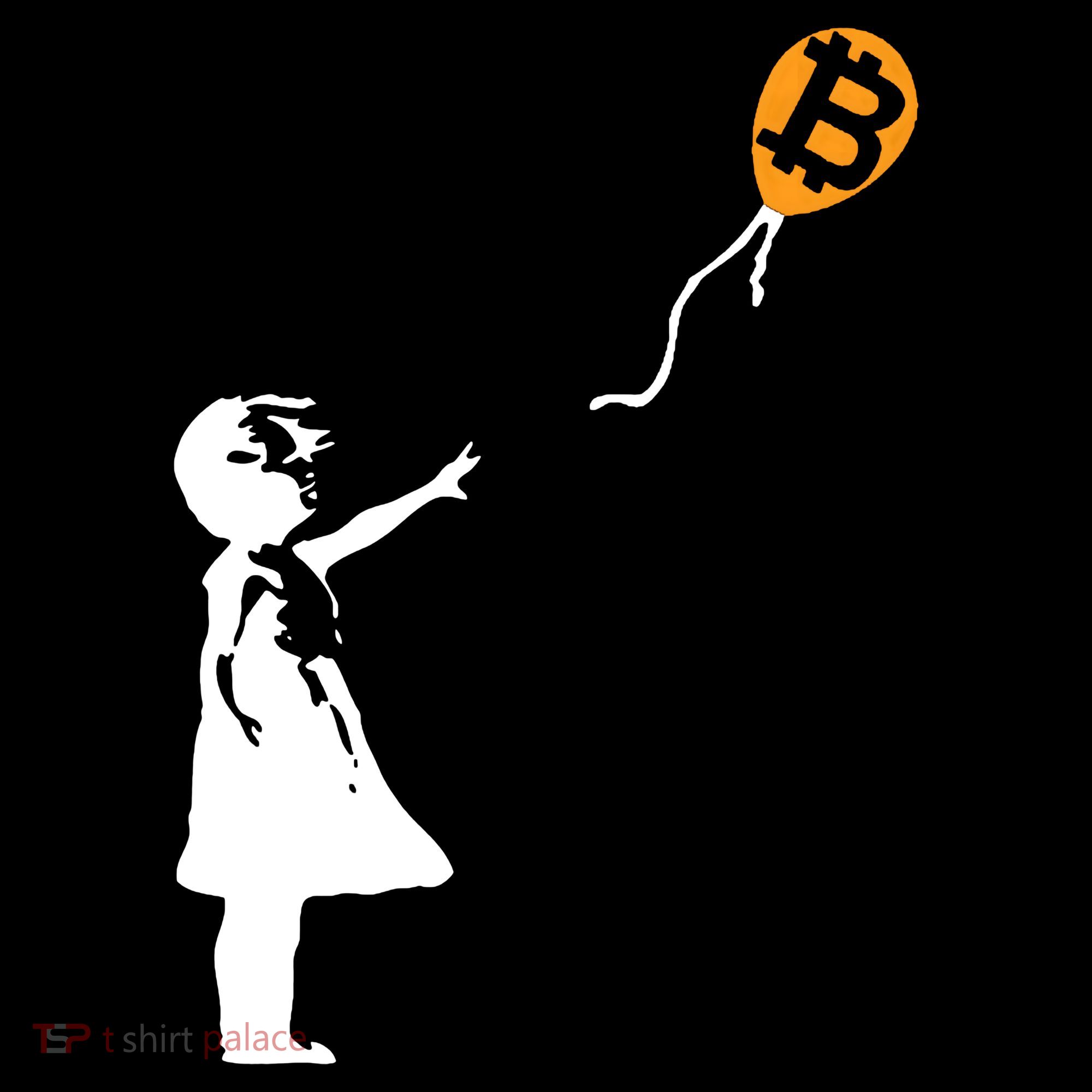 Bitcoin Balloon Cryptocurrency Coaster