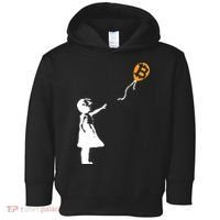Bitcoin Balloon Cryptocurrency Toddler Hoodie thumb 0