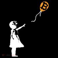Bitcoin Balloon Cryptocurrency Toddler Hoodie thumb 2