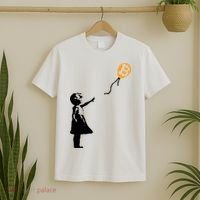 Bitcoin Balloon Cryptocurrency T-Shirt thumb 2