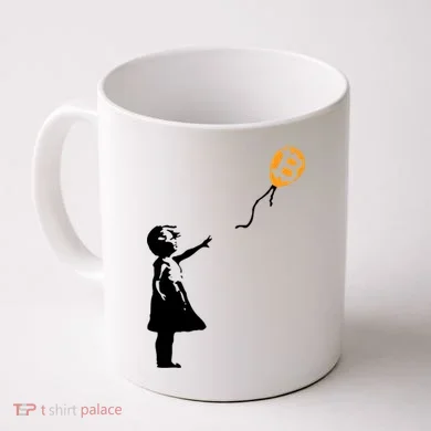 Bitcoin Balloon Cryptocurrency Coffee Mug