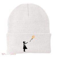 Bitcoin Balloon Cryptocurrency Beanie thumb 0
