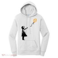 Bitcoin Balloon Cryptocurrency Women's Hoodie thumb 0