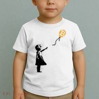 Bitcoin Balloon Cryptocurrency Toddler T-Shirt thumb 2
