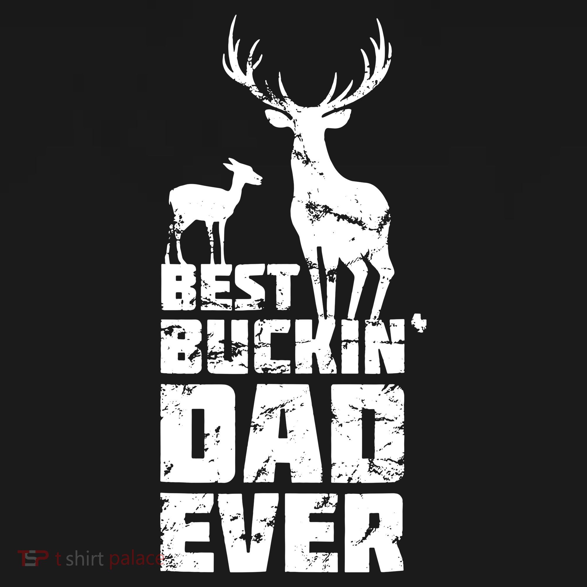 Best Buckin Dad Ever Gift Deer Hunting Father Coaster