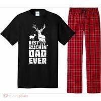 Best Buckin Dad Ever Gift Deer Hunting Father Pajama Set thumb 0