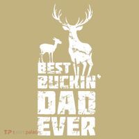 Best Buckin Dad Ever Gift Deer Hunting Father Sweatshirt thumb 2