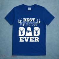 Best Buckin Dad Ever Funny Hunters Hunting Dads Fathers Meaningful Gift T-Shirt thumb 5