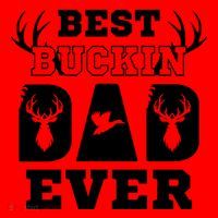 Best Buckin Dad Ever Funny Hunters Hunting Dads Fathers Meaningful Gift Santa Hat thumb 1