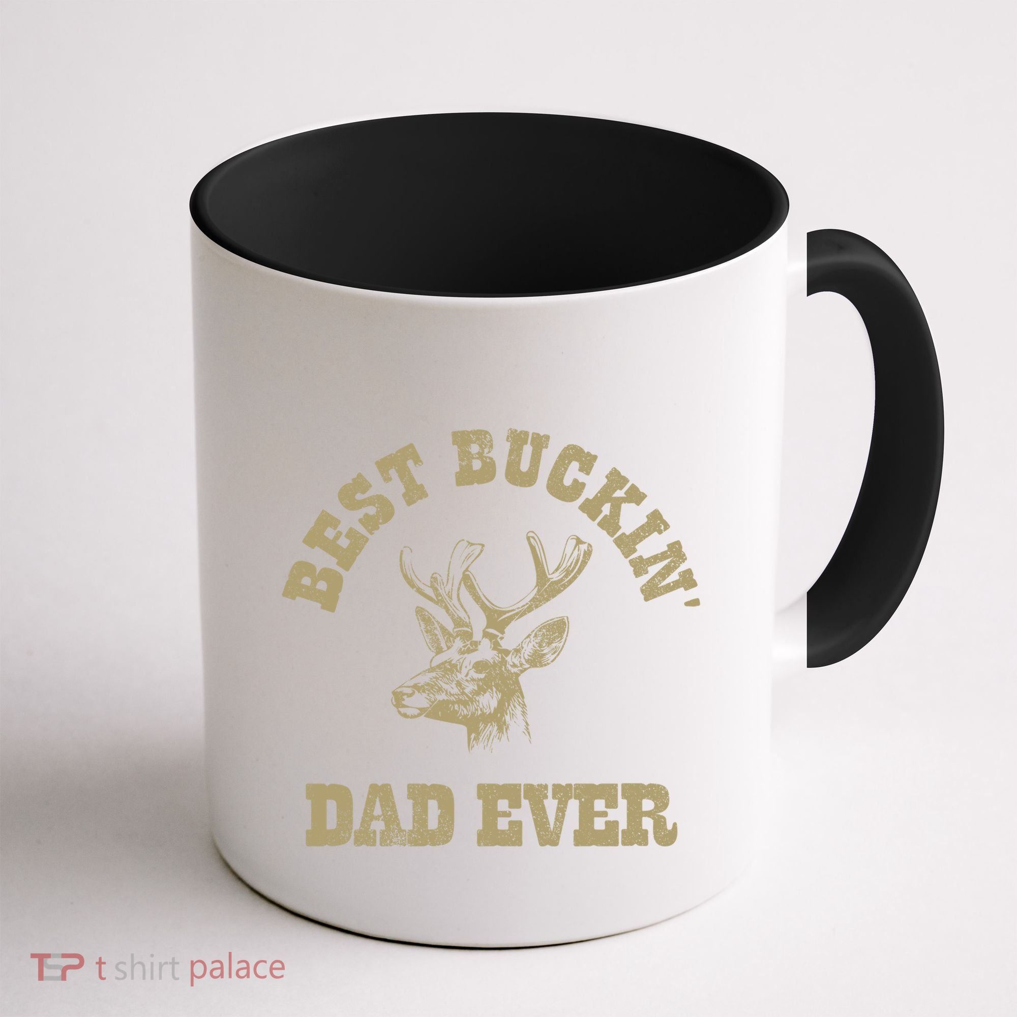 Best Buckin Dad Ever Funny Hunting Fathers Day Great Gift Coffee Mug