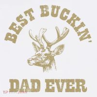 Best Buckin Dad Ever Funny Hunting Fathers Day Great Gift Comfort Colors Garment-Dyed Hooded Sweatshirt thumb 2