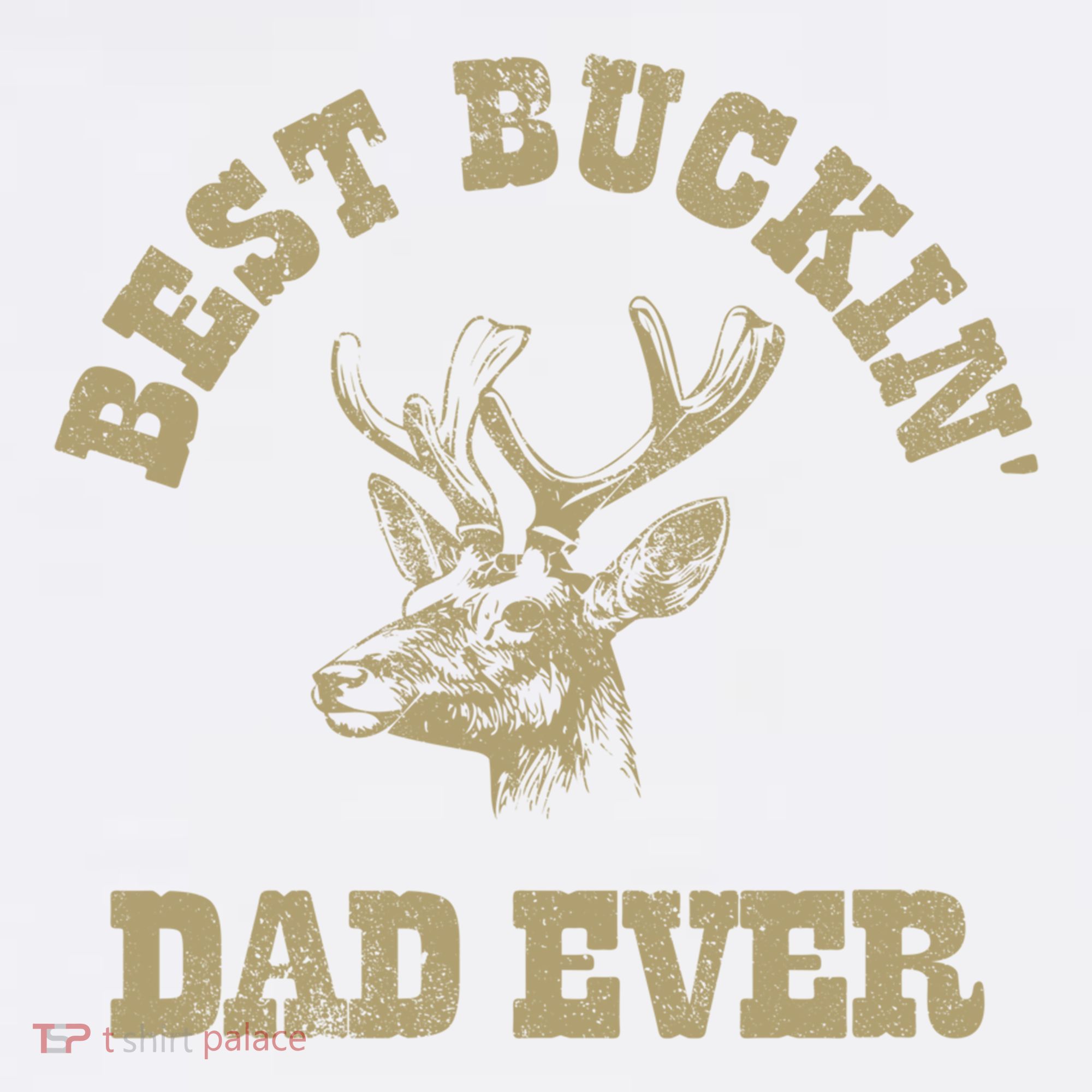 Best Buckin Dad Ever Funny Hunting Fathers Day Great Gift Comfort Colors Garment-Dyed Hooded Sweatshirt