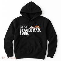 Best Beagle Dad Art For Father Beagle Dog Beagle Lover Hoodie thumb 0