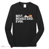 Best Beagle Dad Art For Father Beagle Dog Beagle Lover Long Sleeve Shirt thumb 0